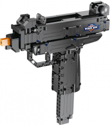 Set constructie pistol automat CADA Micro Uzi negru 359 piese C81008W 