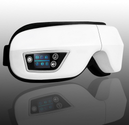 Ochelari de masaj cu Bluetooth incalzire muzica relaxanta compresia principalelor puncte de acupunctura diminuarea si prevenirea migrenelor 