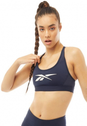 Bustiera Fitness Reebok albastru inchis Marime XS 