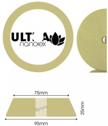 Burete Polish Super Abraziv Nanolex Ultra Cut Pad DA 95x25x75 mm 1buc 