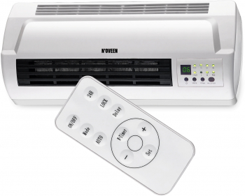 Aeroterma de perete 2000W Noveen afisaj LED si termostat element de incalzire PTC HC1500 Alb 
