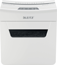Distrugator documente manual Leitz IQ Protect 3M P5 micro-cut (particule) 3 coli cos 10l alb 