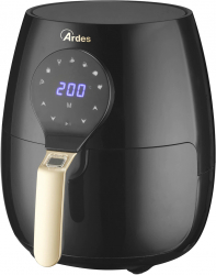 Friteuza cu aer cald Ardes Eldorada Maxi AR1K33 1450 W afisaj digital 5 l termostat reglabil timer Negru 