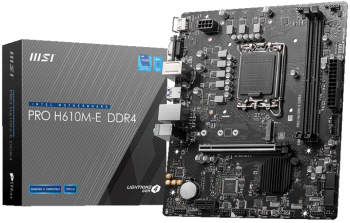 Placa de baza MSI PRO H610M-E mATX DDR4 Socket 1700