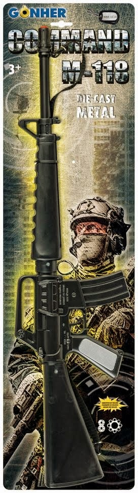 GONHER - PUSCA COMMANDO DIN METAL GH1118/6