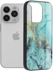 Husa Protectie pentru iPhone 14 Pro UltraX Glaze Series G2457 Lexgard Albastru Ocean 