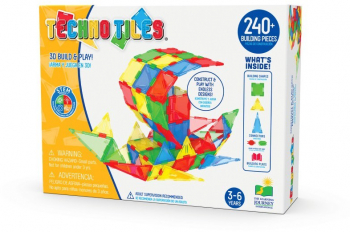 Joc creativ de constructie cu placi 240 piese 