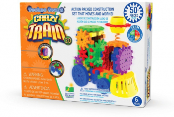 Joc de constructie tren 60 piese 