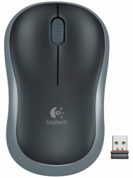 Mouse Wireless Logitech 1000 DPI M185 - Ideal pentru Birou sau Acasa 