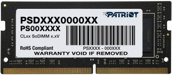 Memorie notebook Patriot Signature Line 4GB DDR4 2666MHz CL19 1.2v PSD44G266681S 