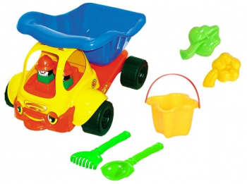 Basculanta si accesorii nisip 7Toys 