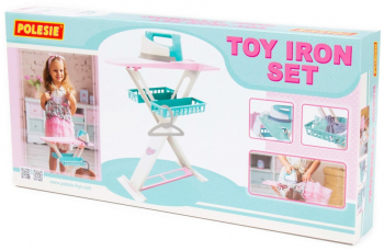 Masa calcat fier calcat cu accesorii 62x25x49 cm 7Toys 