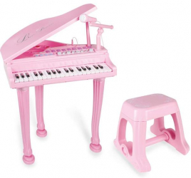 Pian cu microfon si scaun Little Princess 