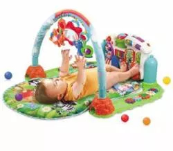 Salteluta cu activitati pentru copii 3 in 1 Baby Jungle