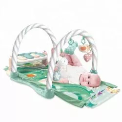 Salteluta de joaca cu pian Spring Flower cu arcade duble 
