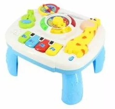 Masuta multifunctionala 2 in 1 Activitati Girafa 