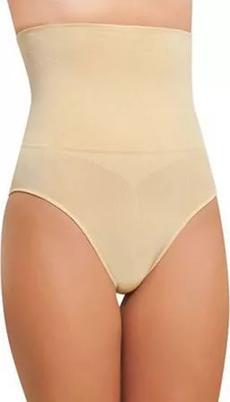 Burtiera modelatoare cu chilot tanga NBB 2466 Bej marimea S
