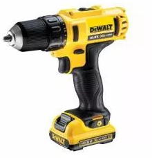 Masina compacta de gauritinsurubat cu acumulatori DeWalt DCD710D2 Li-Ion XR 10.8V 2.0Ah 1500 RPM 