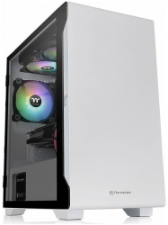 Carcasa Thermaltake S100 Tempered Glass Snow Edition 