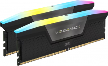Kit Memorie RAM Corsair Vengeance 48GB 2x24GB DDR5 5200MHz CL38 Dual Channel RGB 