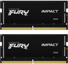 Memorie notebook Kingston FURY Impact 32GB DDR5 5600MHz CL40 1.1v Dual Channel Kit 
