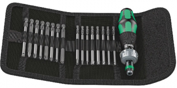WERA Set 16 varfuri + surubelnita 89mm cu maner 