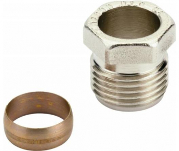Conector inel de compresie pentru tevi 1/2AGx15mm Danfoss 013G4115 