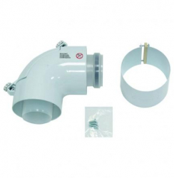 Cot Vaillant 90 ° cu deschidere de curatare concentrica 303916 