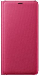 Husa protectie Samsung Wallet Cover pentru Galaxy A9 2018 - Flip Cover - Roz 