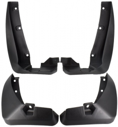 Set 4 Aparatori Noroi Dedicate Fata si Spate Compatibile cu Renault Koleos I 2009-2016 