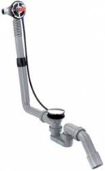 Set sifon cu preaplin Hansgrohe Exafill S pentru cazi de baie standard 58115180 