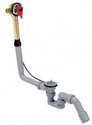 Set sifon de preaplin pentru cazi de baie Hansgrohe Exafill 58125180 