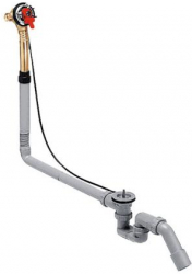 Set scurgere cada Hansgrohe Exafill S cu ventil 58126180 