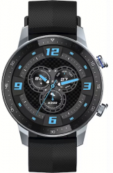 Ceas smartwatch ZTE Watch GT oximetru SpO2 GPS bratara silicon Negru 