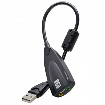 Adaptor Audio Techstar® 5HV2 USB 2.0 2 x Jack Audio 3.5mm Microfon LineOut Virtual Surround