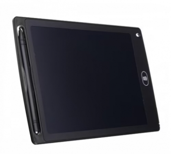 Tableta Digitala Interactiva pentru Desen Bloc Notes Scris Monocrom Diagonala 21cm Negru 