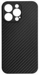 Husa Compatibila Apple iPhone 13 Pro Max ApcGsm Silicon Fibra Carbon Negru 