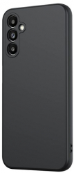 Husa pentru Samsung Galaxy A14 5G/ Galaxy A14 4G ApcGsm Microfibra Liquid Silicone Negru 