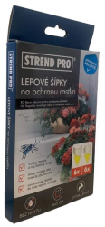 Set 12 Benzi adezive Strend Pro Premium 13x9 cm cu fete duble pentru protejarea plantelor din ghivece 