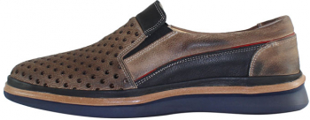 Pantofi casual barbati piele naturala - Dogati shoes maro - Marimea 41 