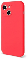 Husa pentru Apple iPhone 14 ApcGsm Microfibra Liquid Silicone Rosu 