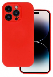 Husa pentru Apple iPhone 14 Pro Max ApcGsm Microfibra Liquid Silicone Rosu 