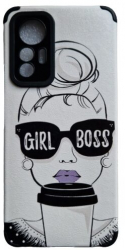 Husa Compatibila cu Xiaomi 12 Lite ApcGsm Print Boss Girl 