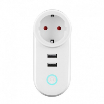 Priza Smart Techstar® Wireless 2 4GHz 2 x USB Smart Home Google Home. Amazon Echo Alexa 