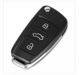 Carcasa Cheie Auto Techstar® Audi A4 A3 A6 A8 TT Q7 3 Butoane 