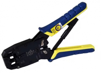 Cleste sertizat 10P10C RJ45 RJ12 RJ11 dezizolat si taiat cablu cu clichet