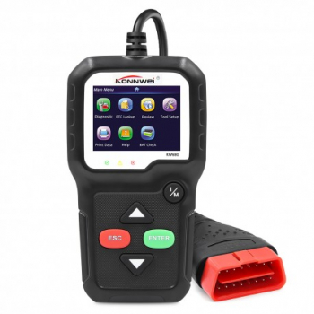 Diagnoza OBD2 KONNWEI KW680 Black Afisare Erori + Descriere Resetari Live Data ELM 327 OBDII