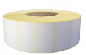 Etichete Semilucioase 70x39 mm 650 Etc/Rola Autocolant Semilucios cu Adeziv Permanent - SL7039 