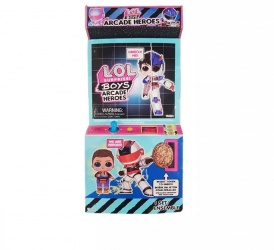 Papusa LOL Surprise Boys Arcade Heroes S.T.E.M. Club Gear Guy Titanium 