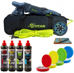 Set masina polish TITAN TDA21-2 /Set Menzerna 4 Pasi 